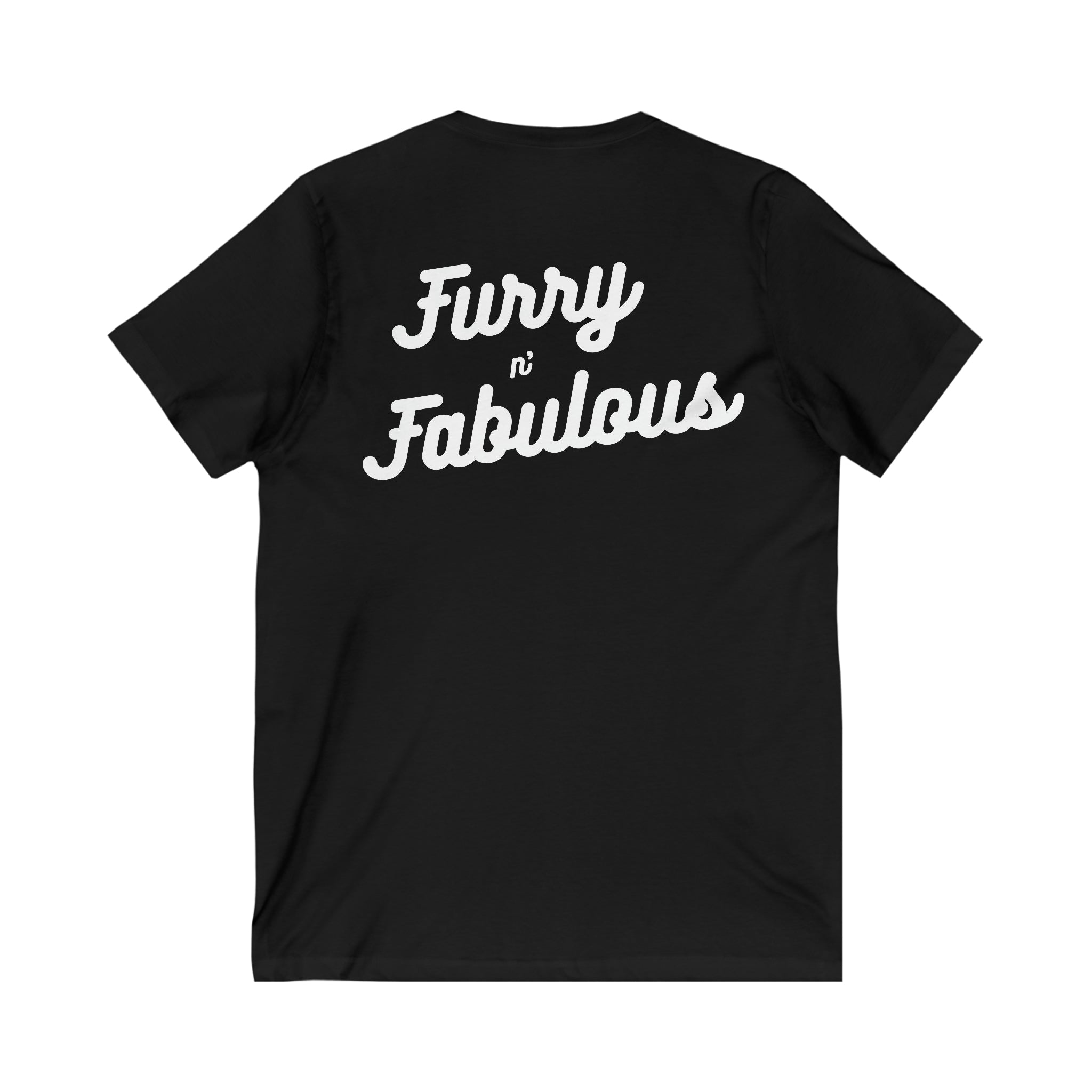 Unisex Jersey Short Sleeve V-Neck Tee