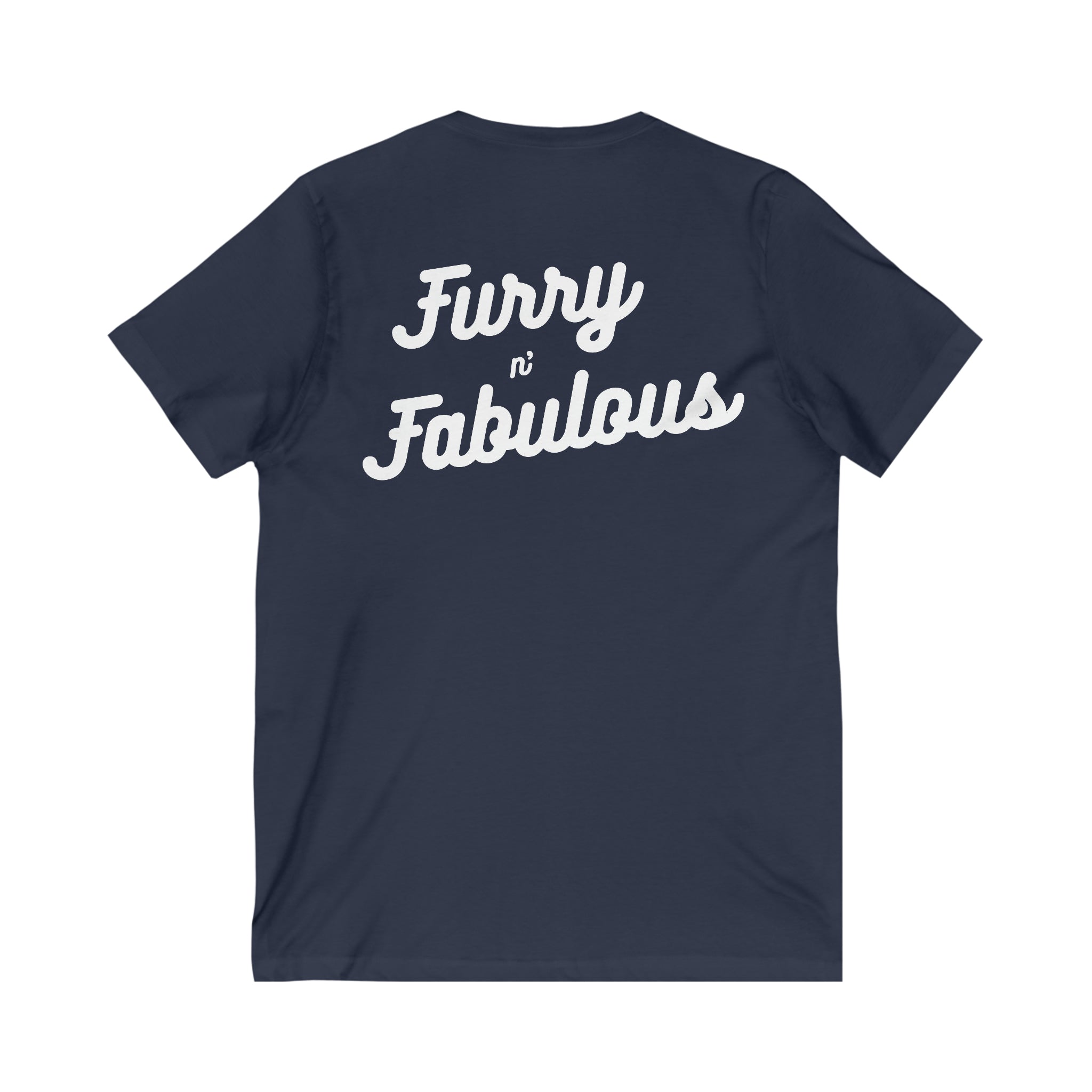 Unisex Jersey Short Sleeve V-Neck Tee