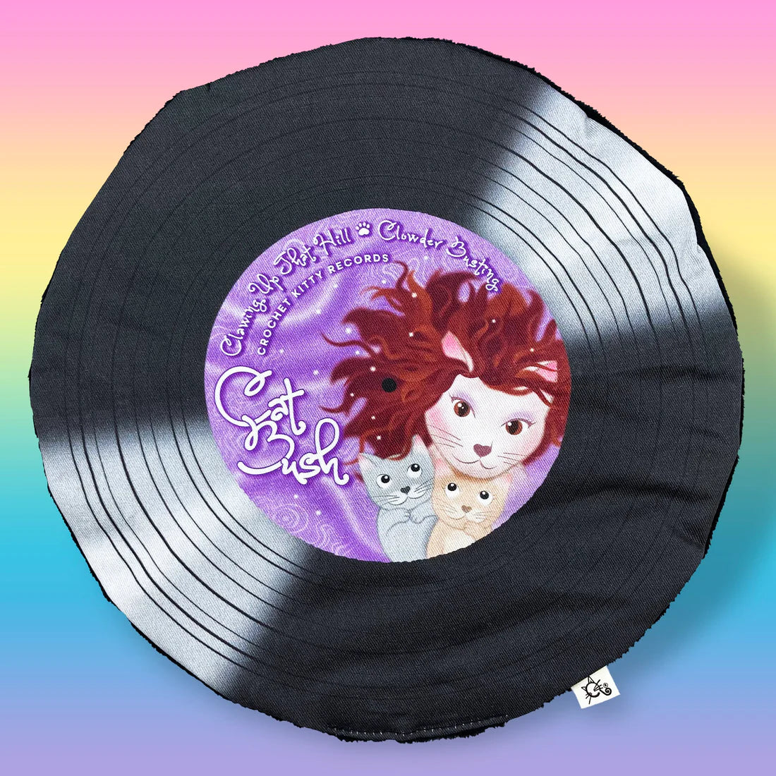 Crinkle and Catnip Record Cat Mat
