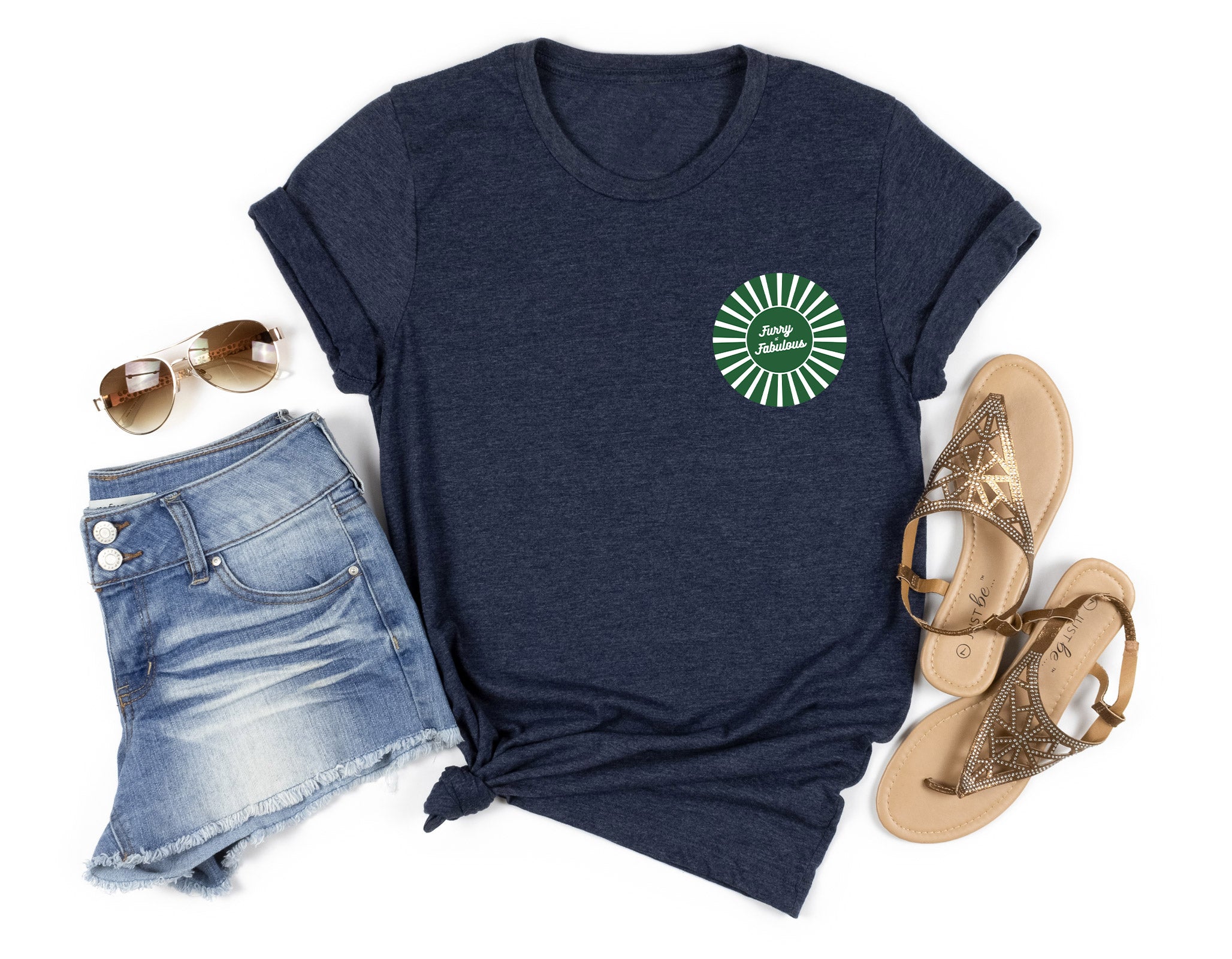 Furry N' Fab Soft Style Legacy Tee - Double Sided Print