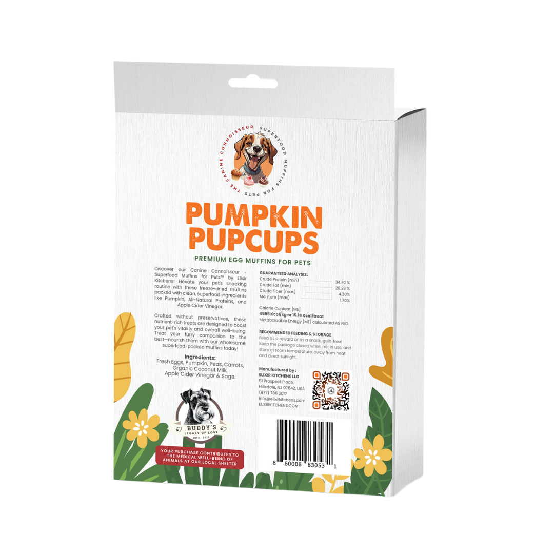Pumpkin Pupcups - Egg Muffins