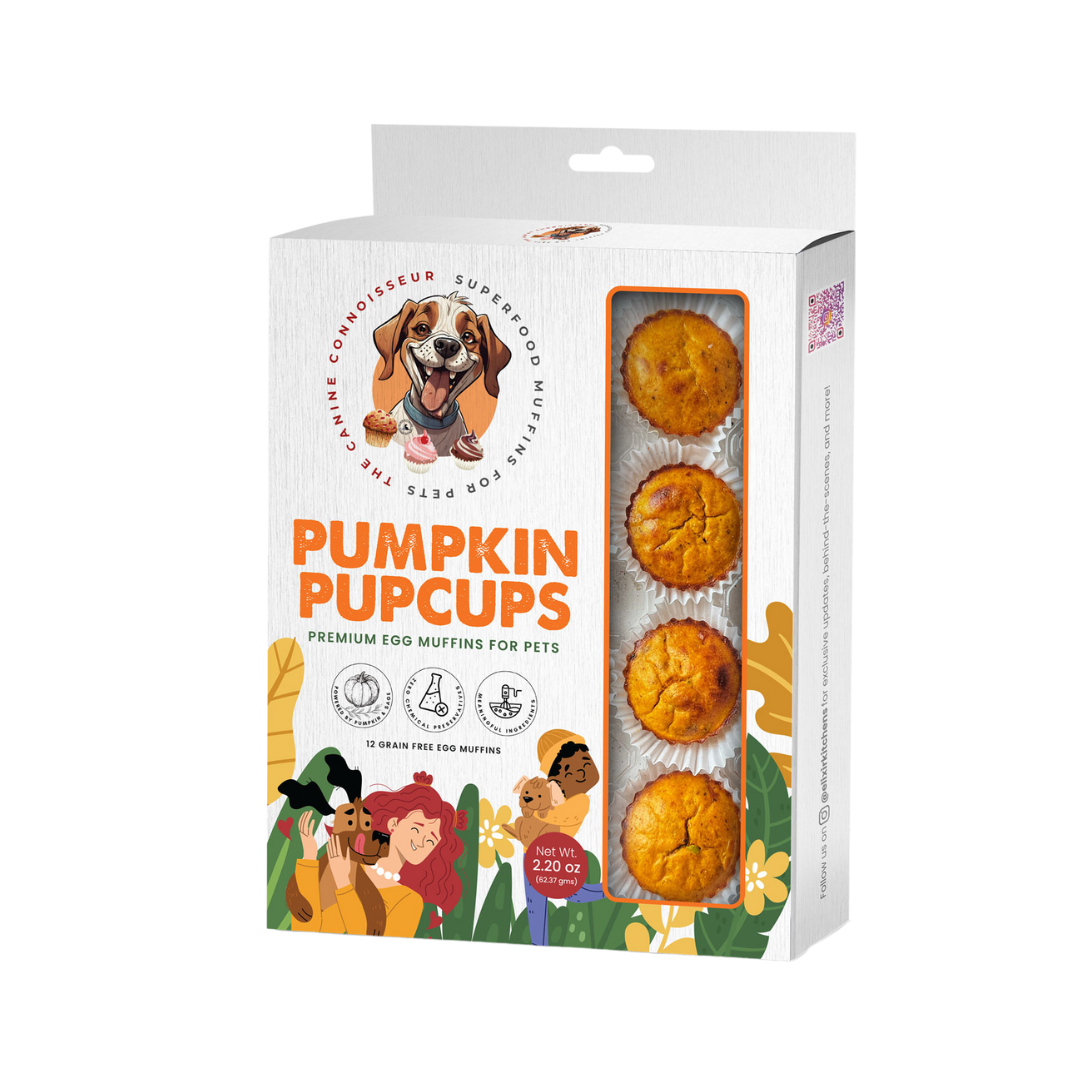 Pumpkin Pupcups - Egg Muffins