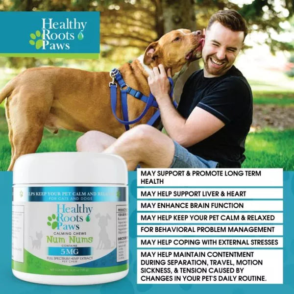 CBD Pet Calming Chews Num Nums 300mg