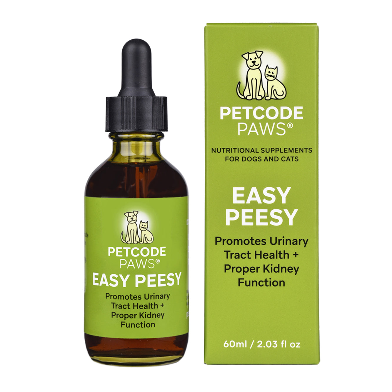 Easy Peesy Bladder, Kidney Nutritional Supplement for Dogs + Cats