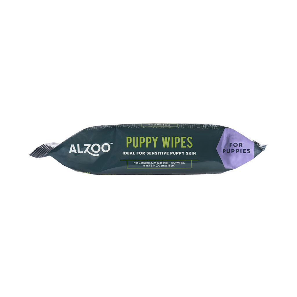 PLANT-BASED GROOMING WIPES FOR PUPPIES