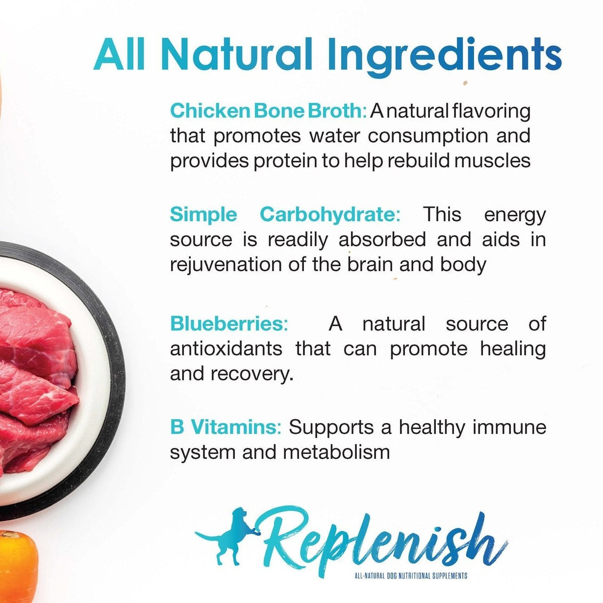 Replenish Dog Water Supplement, 10 pk